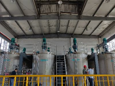 Línea de producción de tintes para clientes de Zhejiang